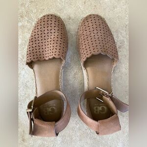 Gianni Bini Women's Tan Espadrille Flats